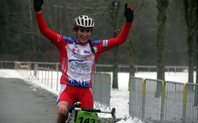 Championnat régional cyclo cross UFOLEP à Fourmies ( Minimes, cadets, Féminines )