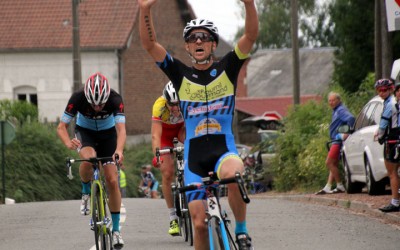 Championnat régional UFOLEP sur route à Beaulencourt ( Sen B Vet B, Vet C et cadets )