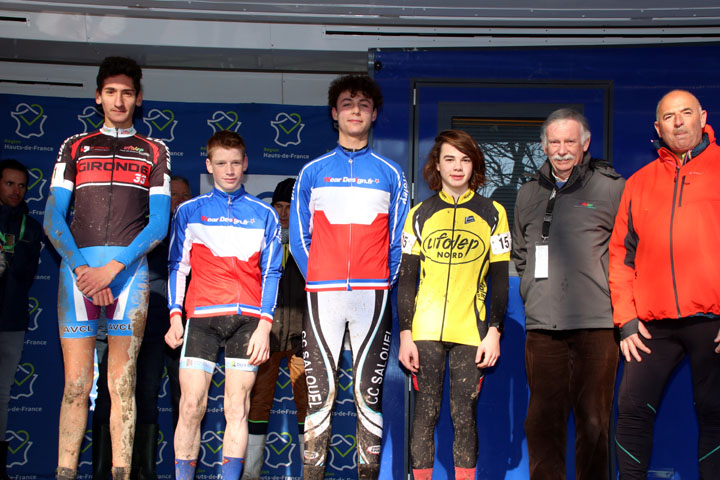Championnat National Cyclo cross UFOLEP de Salouel ( 15/16 ans masculins Féminines )
