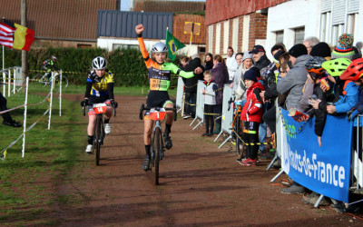 Cyclo cross VTT De Blende Trophy à Haspres ( Minimes )