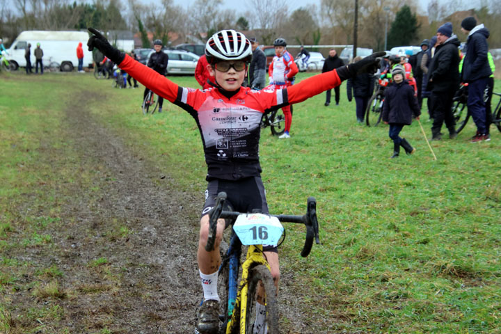 Cyclo cross VTT UFOLEP d’Estevelles ( 31/12 ) : Ecoles de cyclisme