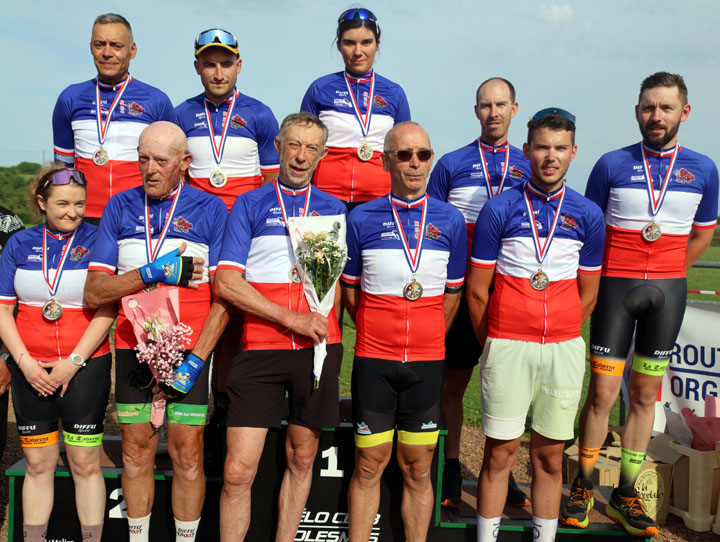 Championnat de France VTT des Transports routiers à Briastre