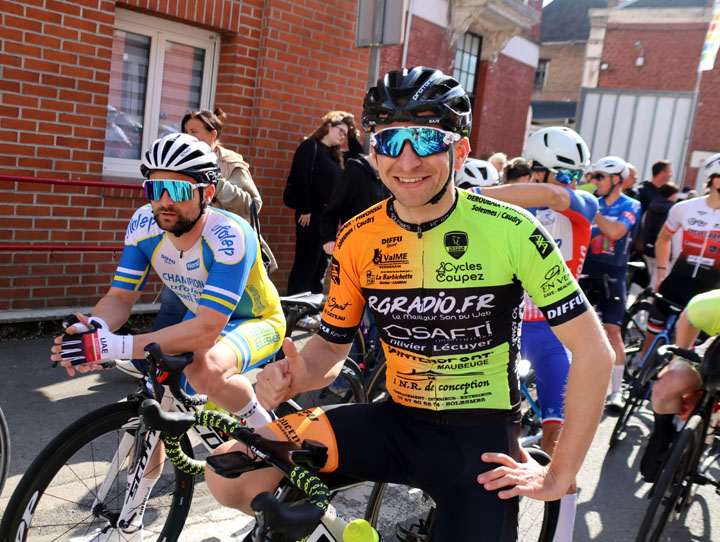 Présentation du Critérium cycliste UFOLEP Michael Goolaerts à Briastre