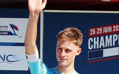 Rencontre avec  Leandre Huck ( Team Roubaix Van Rysel )