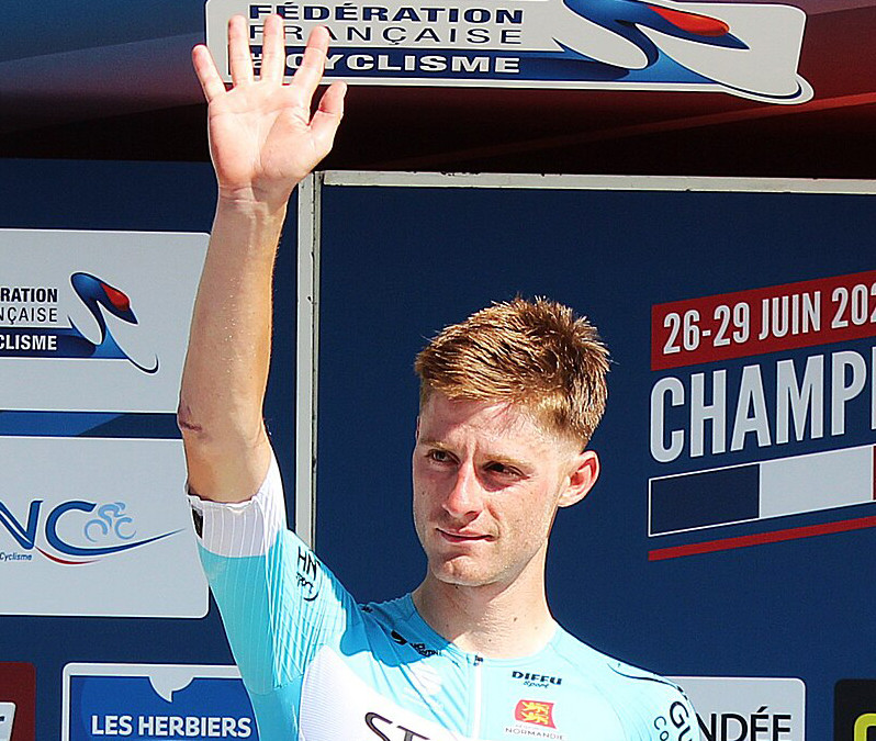 Rencontre avec  Leandre Huck ( Team Roubaix Van Rysel )