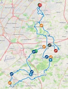 Parcours L'essentielle 75 Kms