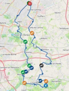 Parcours la Découverte 45 Kms