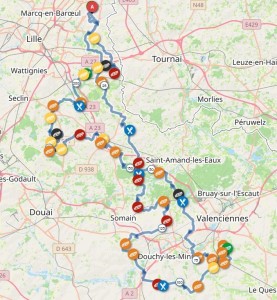 Parcours la Légende 220 Kms