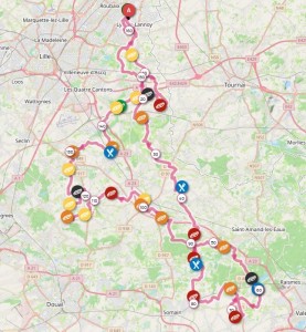 Parcours le Défi 160 Kms