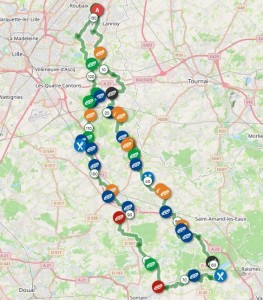 Parcours le Raid 130 Kms