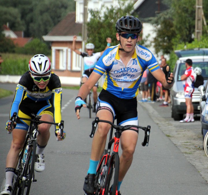 9ème Prix cycliste UFOLEP de Thun St Amand ( 1ère, 3ème cat, cad, fem )