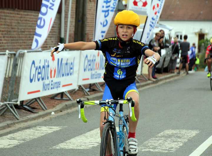 Championnat régional UFOLEP sur route à Beaulencourt ( Ecoles de cyclisme )