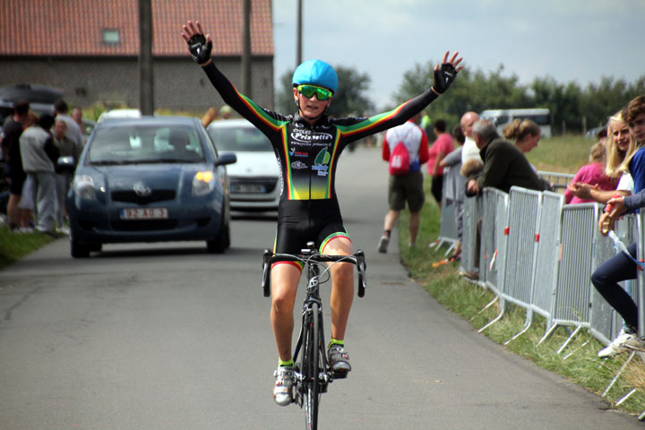 Grand Prix cycliste UFOLEP la Bayonne à Hergnies ( Ecoles de cyclisme )