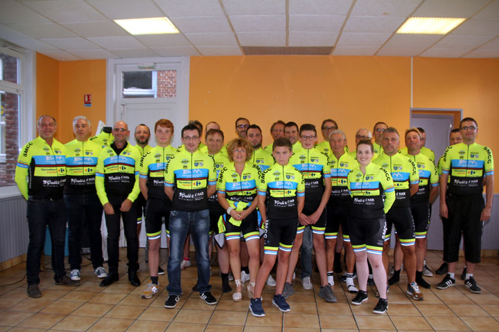 Présentation du Team Saulzoir Montrécourt Cycling Club