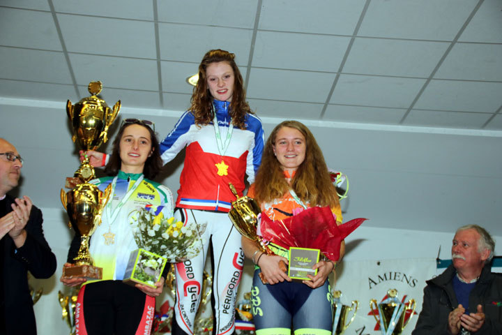 Championnat National Cyclo cross UFOLEP de Salouel ( Féminines )