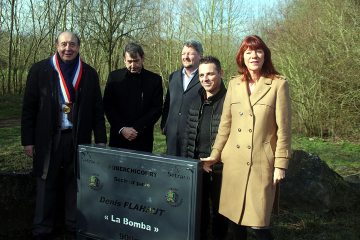 Inauguration du secteur Pavé «  Denis Flahaut »