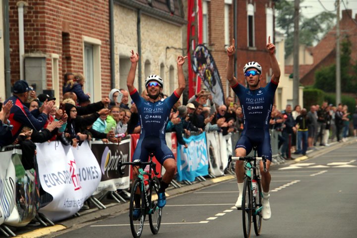 Championnat des Hauts de France FFC  à Brebières ( Course en ligne )