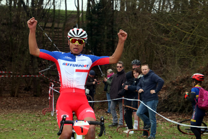 Cyclo cross VTT UFOLEP Thierry Senez à Solesmes ( Minimes )