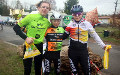 Cyclo cross VTT UFOLEP d’Estevelles ( Minimes )
