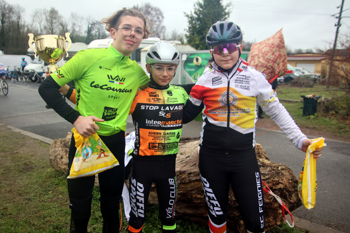 Cyclo cross VTT UFOLEP d’Estevelles ( Minimes )