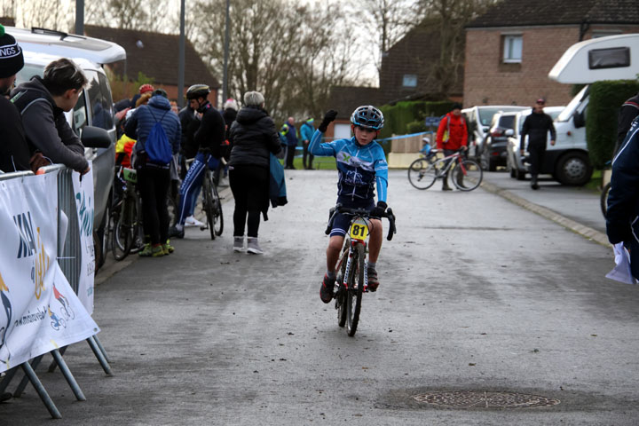 Championnat Départemental Nord UFOLEP Cyclo cross  à Avesnes les Aubert ( Ecoles de Cyclisme )