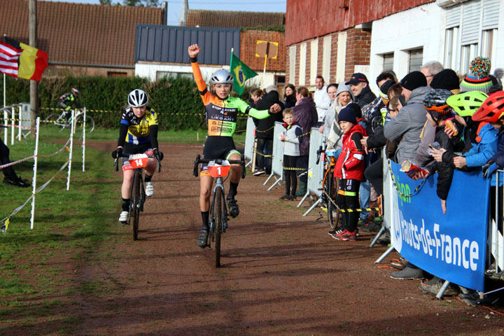 Cyclo cross VTT De Blende Trophy à Haspres ( Minimes )