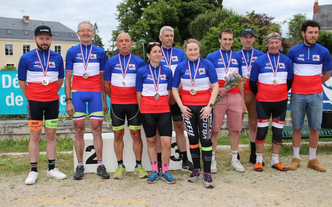 Présentation des Championnats de France de cyclisme des Transporteurs routiers et du Transport