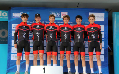 Finale de la Coupe de France des Départements à Fourmies ( CLM par équipes Hommes U17 )